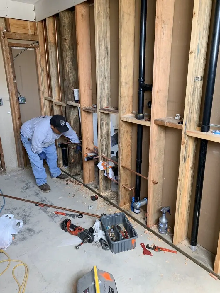Commercial rough-in plumbing for Gas Line Repair in Ferry Pass